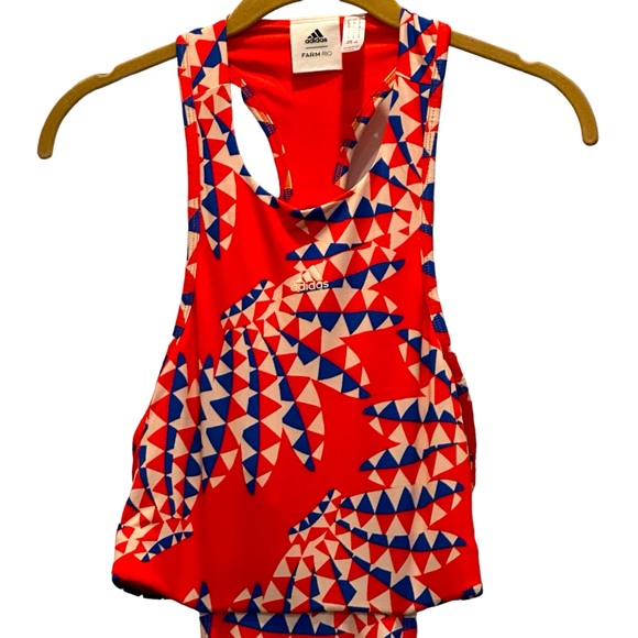 NWT Adidas X Farm Rio Premium Dress, Size XL - Picture 6 of 13